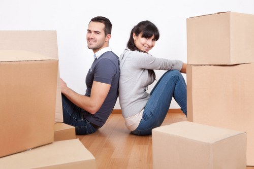 Secure packing of office equipment